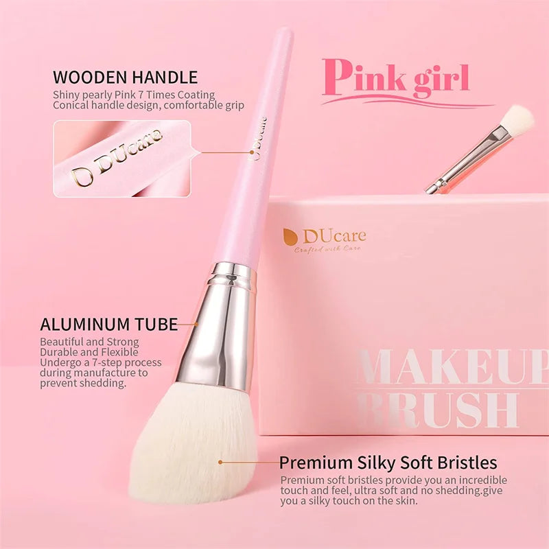 DUcare Professional Makeup Brushes Set Cosmetic Powder Eye Shadow Foundation Blush Blending Concealer Beauty Make Up Tool Brush