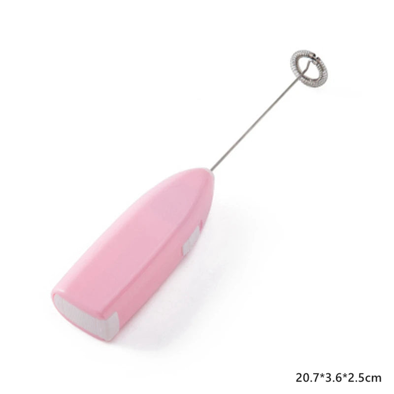 1 PCS Milk Frother Handheld Mixer Foamer Coffee Maker Egg Beater Cappuccino Stirrer Mini Portable Blender Kitchen Whisk Tool