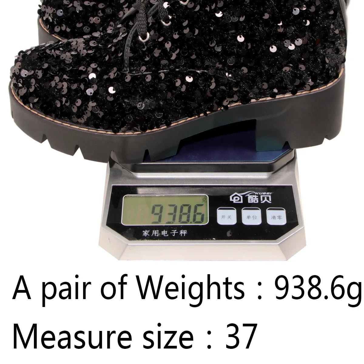2025 New Fashion Women Shoes Front Lace Up Sequin Short Boots Coarse Heel Stage Show Ankle Boots Ladies Party Casual Short Boots