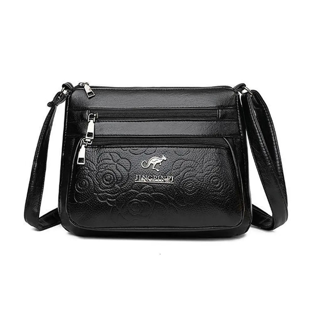 Women's Bag Middle-aged Bag Mother's Bag Fashion Multi-layer Large Capacity Single Shoulder Mother-in-law Buy Vegetable Bag