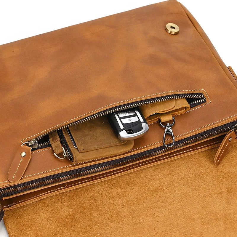 Genuine Leather Man Shoulder Bags Cow Skin Mens Casual Crossbody Bag Messenger Bag cross shoulder bag men leather