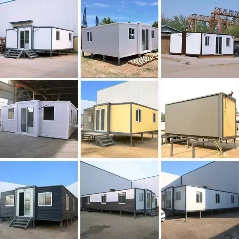 Customized Foldable Container House: Modular Living Spaces, Mobile Homes, And Portable Office Cabins Hot