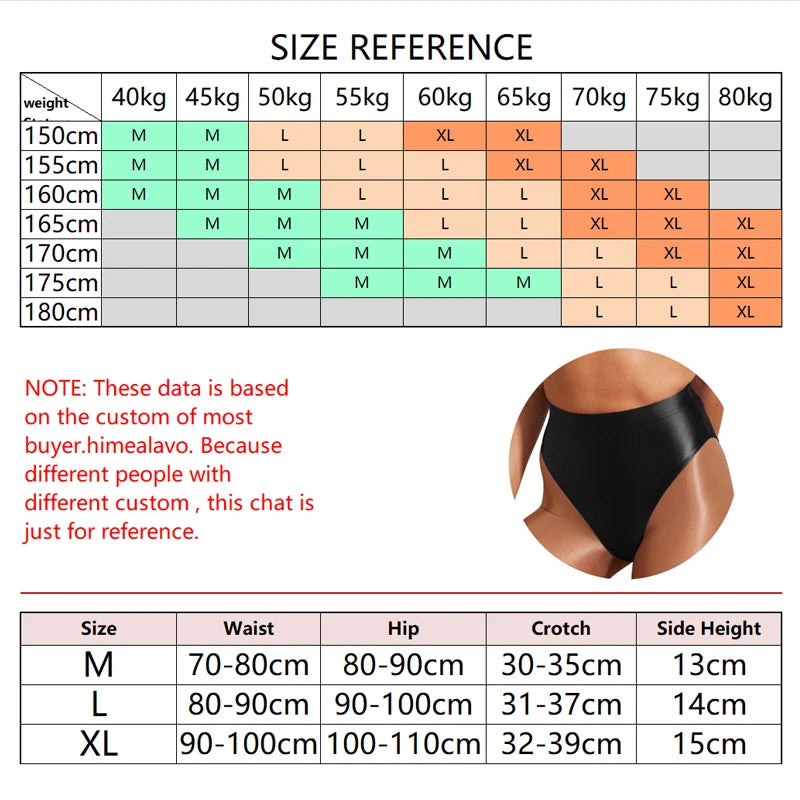 Japan Style Women Sexy thongs Shiny Smooth High Waist G-string Sexy T-Back lingerie Thong UnderWear Satin Glossy Femme Tight