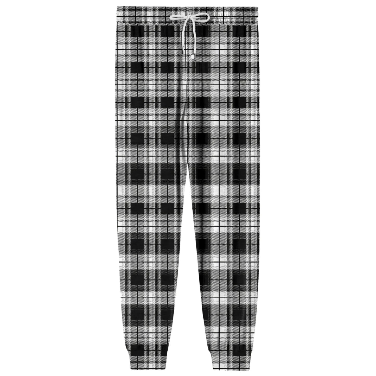 Men'S Plaid Casual Pants Checkered Pattern Cuffed Design Comfortable Fabric Suitable Daily Wear All Seasons Trendy Pajama Pants