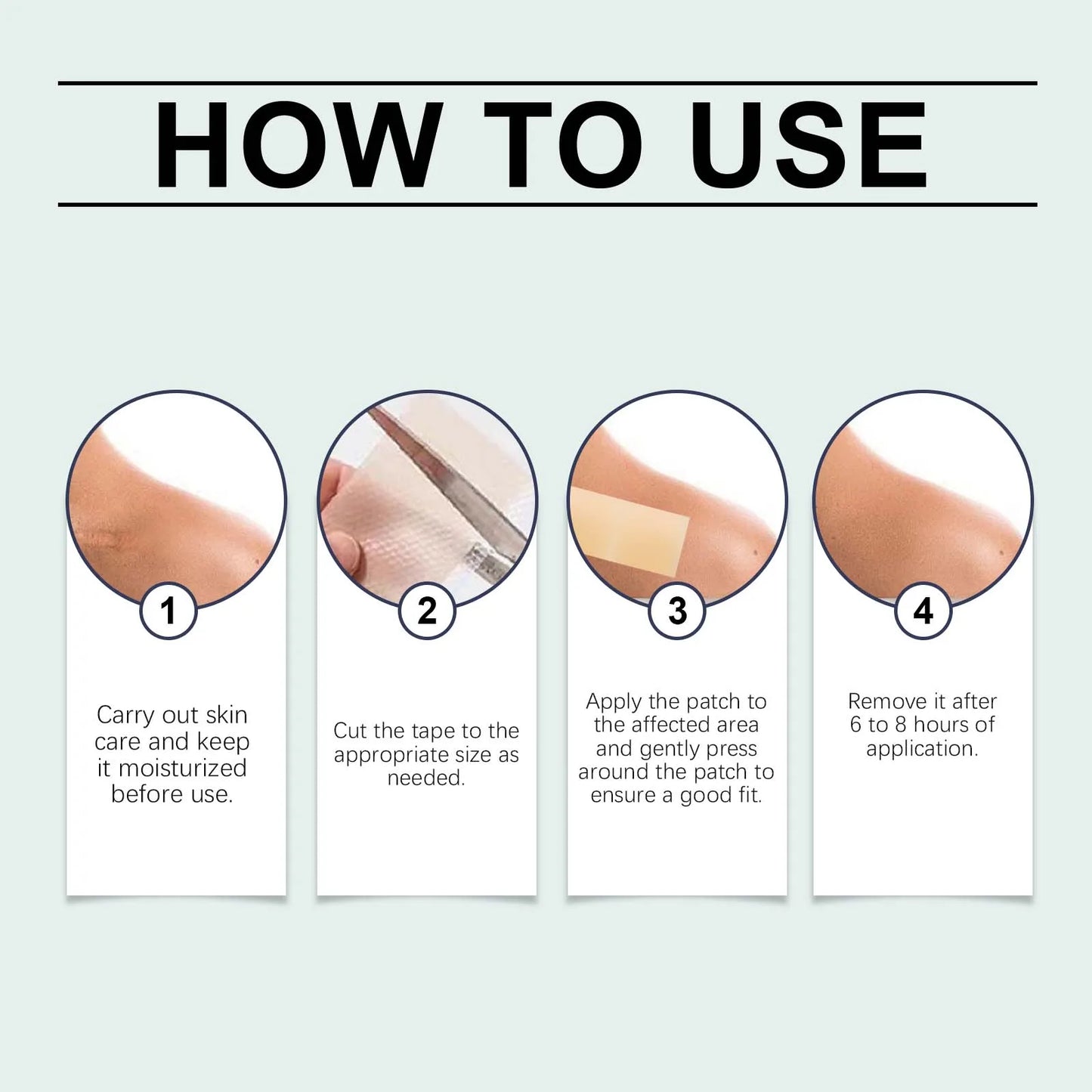 Silicone Skin Scar Care Patch Smooth Skin Gentle and Skin-Friendly Reduces Fine Lines and Wrinkles Nourishing Skin Care Patch