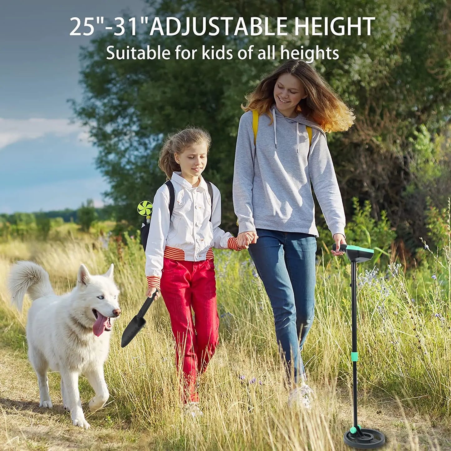 Metal Detector MD-1012 Underground Beach Treasure Hunter Detector Tool Gold Finder Metal Seeker Beginner Parents-Kids Gift