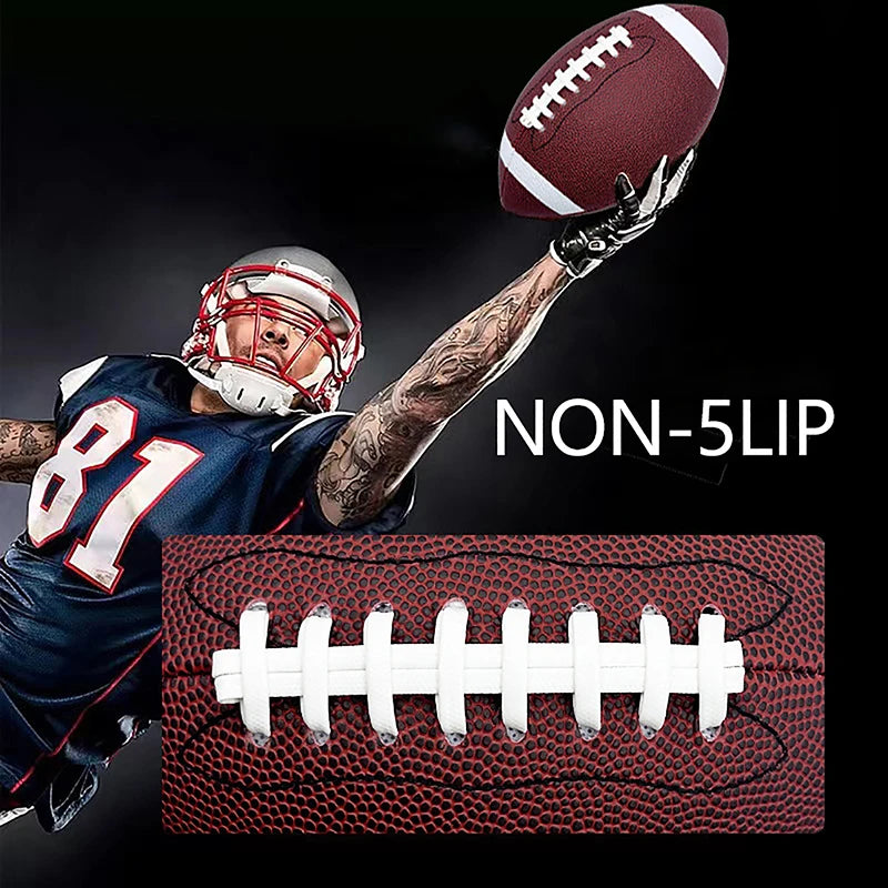 Standard Size 8.5inch American Football Soccer Rugby Association Football Footy Ball Sports Football For Men Women Children
