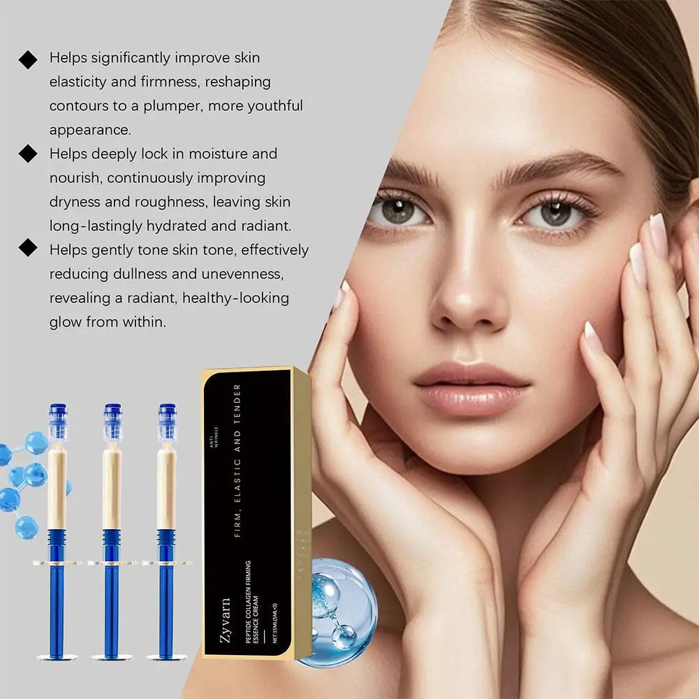 3pcs/Set Deep Moisturizing Brightening Cream Double Collagen Firming&lifting Face Cream Antiwrinkle Repair Cream Korean Skincare