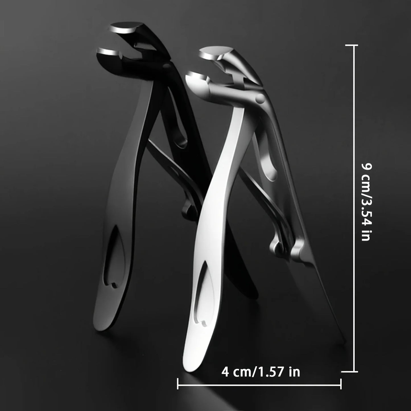 Nail Clipper 1Pcs Toenail Clippers Wide Jaw Opening Thick Nails Cutter Long Handle Stainless Steel Professional Fingernail Clipp