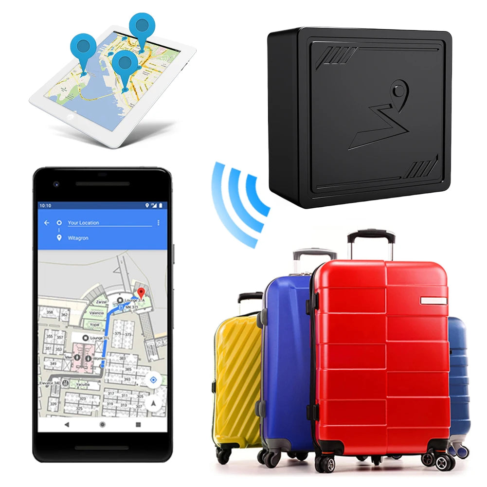 4G GPS Tracker with App Anti-Lost Recording Tracking Device Portable GPS Positioner for Elderly Children Pets Car
