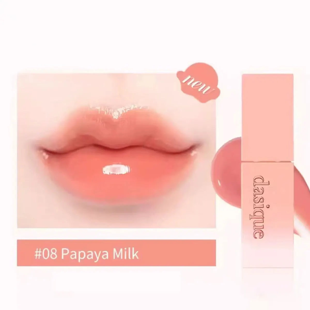 [ClearanceSale] Dasique Juicy Dewy Tint,Mirror-Like Glossy Finish,Smooth & Lightweight,Long-Lasting Wear,K-Beauty,Korean Makeup