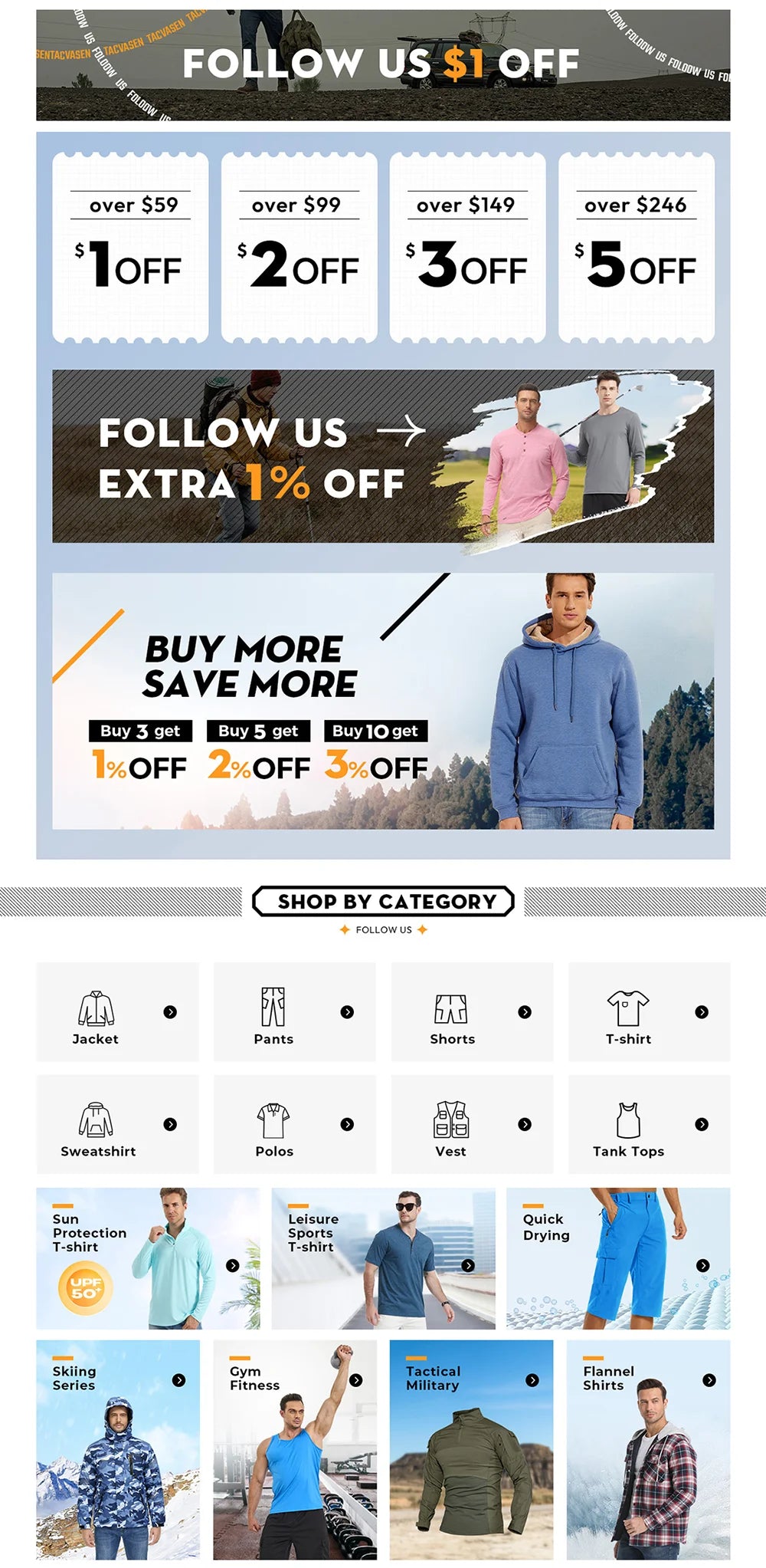 TACVASEN UPF 50+ Hooded T-Shirts Mens Quick Dry UV Block Sun Shirts Lightweight Hoodie Shirt Running Fishing Performance Tops