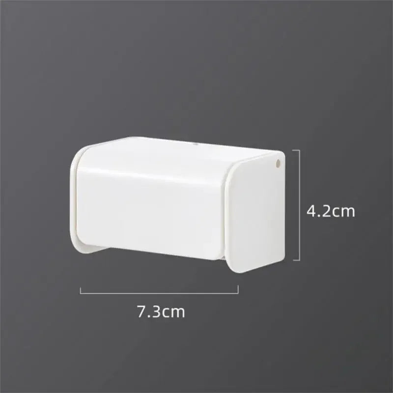 Bathroom Toothbrush Holder Wall Mounted Toothpaste Rack Punch-free Tooth Brush Storage Holder Bathroom Accessories