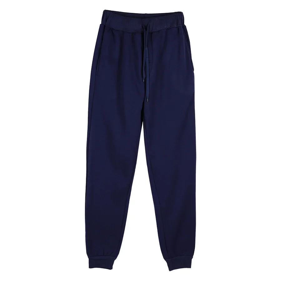 Sweatpants Spring Autumn Cotton Long Pants Jogger Trousers Casual Sports Men's and Women's Fitness Solid Jogging Pants 5 Colors