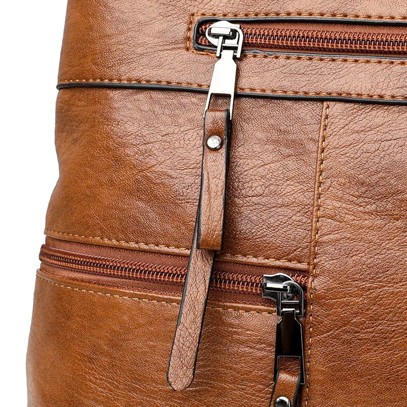 Elegant Handbags For Women High Quality Pu Leather Top-Handle Bags Purse Ladies Shoulder Crossbody Bag Casual Tote bolso purses