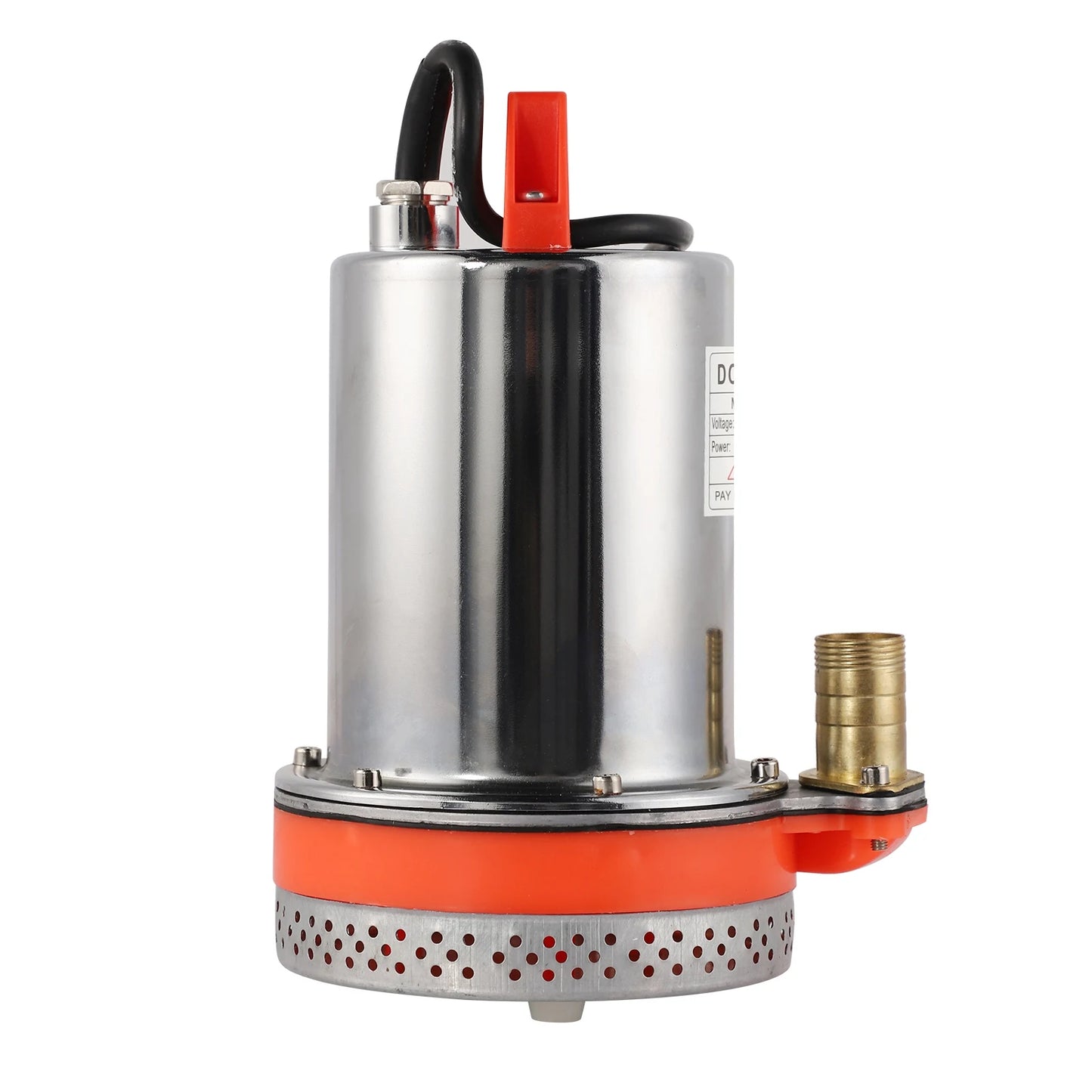 Submersible Pump Small Battery Solar Swimming Pool Cleaning 8meter Lift 2.1meter Cable DC 12V 180W/24V 220W