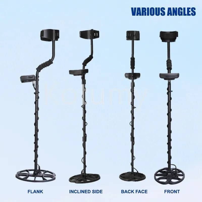 Metal Detector, Underground Depth Waterproof Scanning Gold Detector