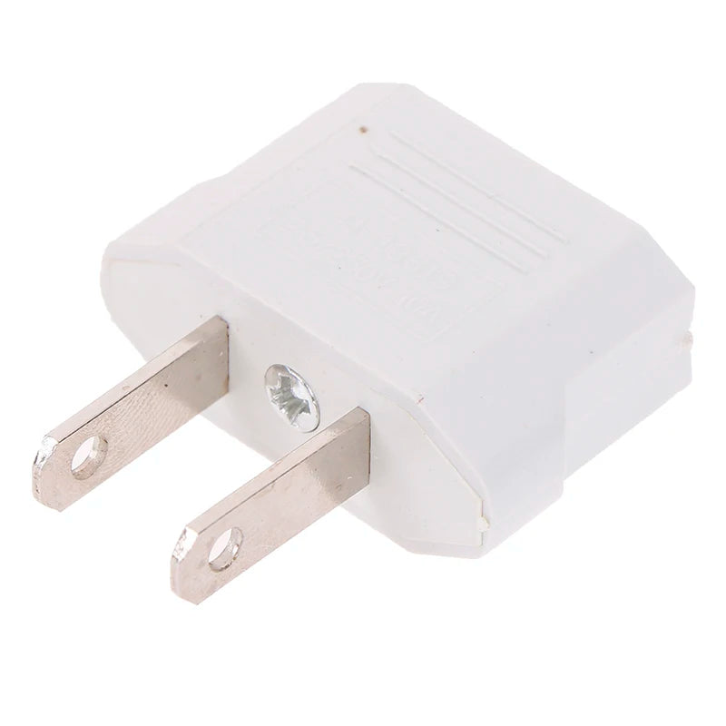 4pcs European Usa Eu To Us Plug Us To Eu Plug Travel Charger Adapter Converter Tool Parts Wholesale