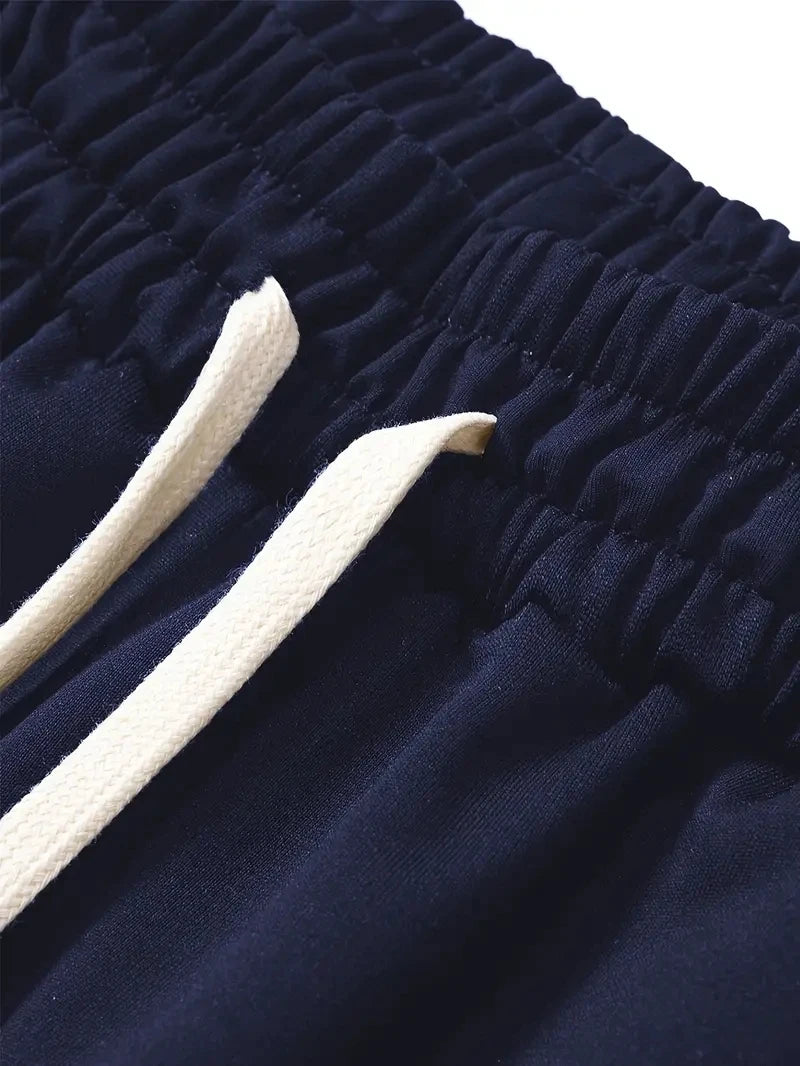 Men's Casual Long Pants Fashionable Multi-Functional Gym Running Trousers Comfortable Soft Quality Daily Wear Sportswear