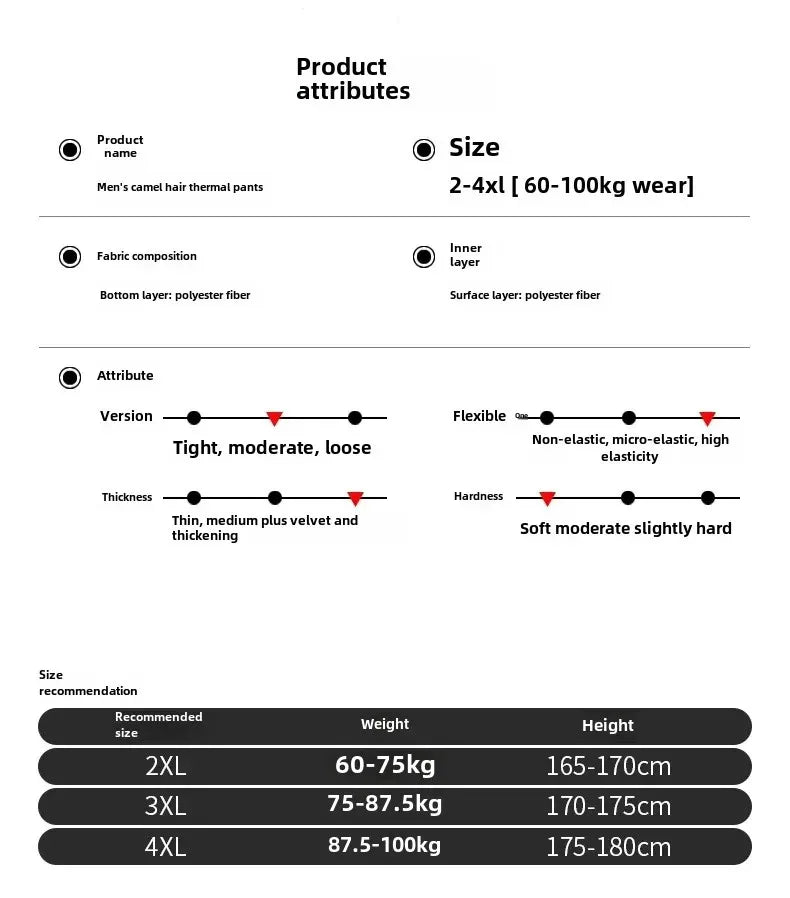 Thermal Underwear Men's Winter Clothes Fleece Keep Warm Pants Soft comfortable Underpants Sleepwear Breathable Thermo Leggings