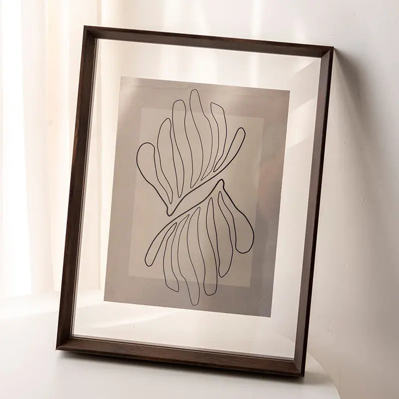 Picture Frames Made of Solid Wood and High Definition Acrylic Display Pictures Photos,Paintings,Posters Wall Mounting Desktop