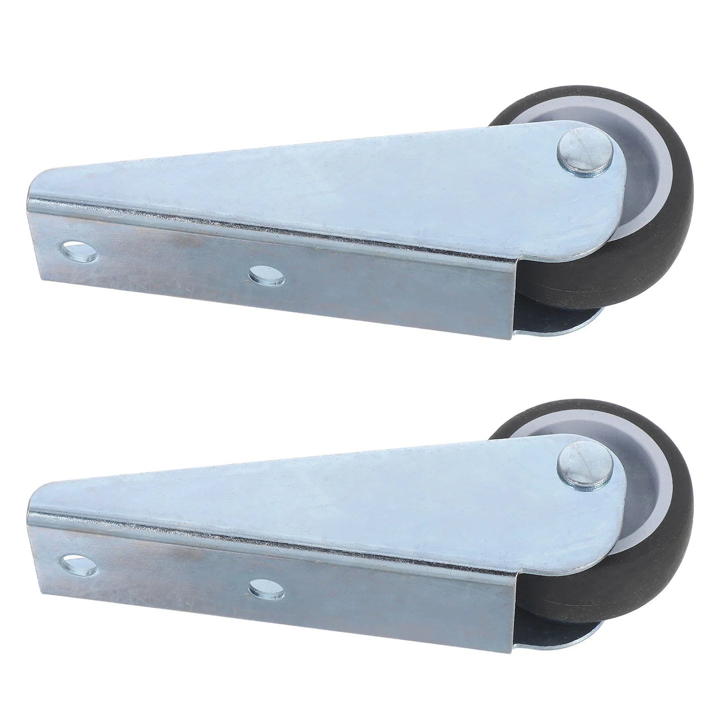2pcs Sliding Door Roller Replacement Gate Wheels Sliding Shaft Rubber Wheel Anti-Sag Side Or Bottom Mount Support Wheels