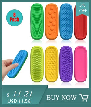 Fidgeting Sensory Sticks Toys, Anti Stress Relief Anxiety Silicone Textured Calming Sensory Toy For Autism ADHD Kids Antistress