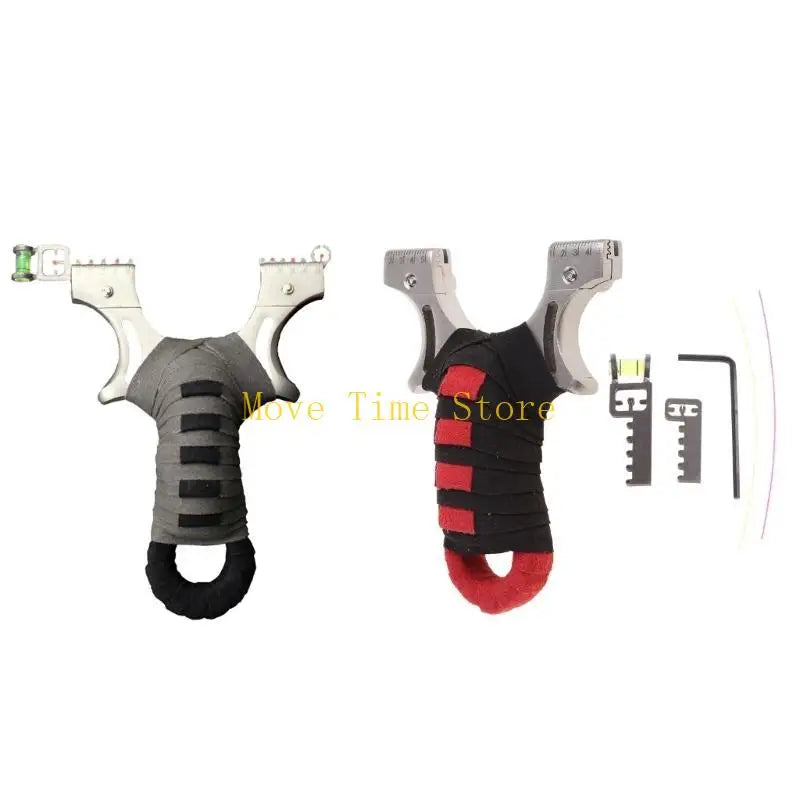 Professional Stainless Slingshots for Hunting Adult Catapult Shooting Slingshot High Velocity Tac-tical Wrist Slingshot