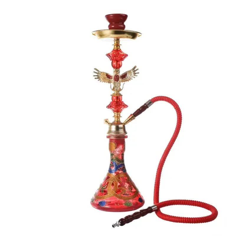 New Hookah Shisha Smoking Pipe Eagle Mid-Shaft Ceramic Tobacco Bowl Water Pipes Smoking Grass Shisha Кальян Accessories