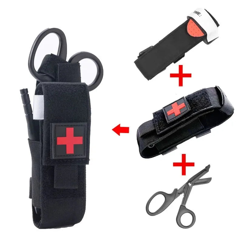 First aid scissors Survival scissors Nurse Outdoor medical nursing staff survival scissors Safety rescue wound gauze scissors