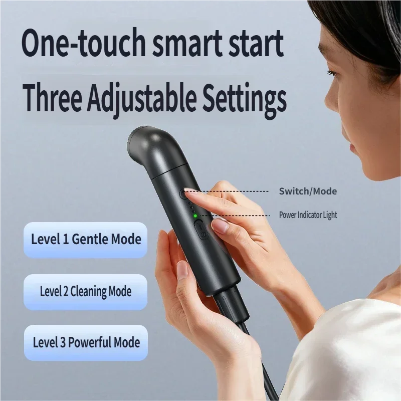 2.5L Portable Electric Bidet Sprayer, IPX6 Waterproof Rechargeable Handheld Hygiene Shower for Travel Camping Outdoor Cleaning