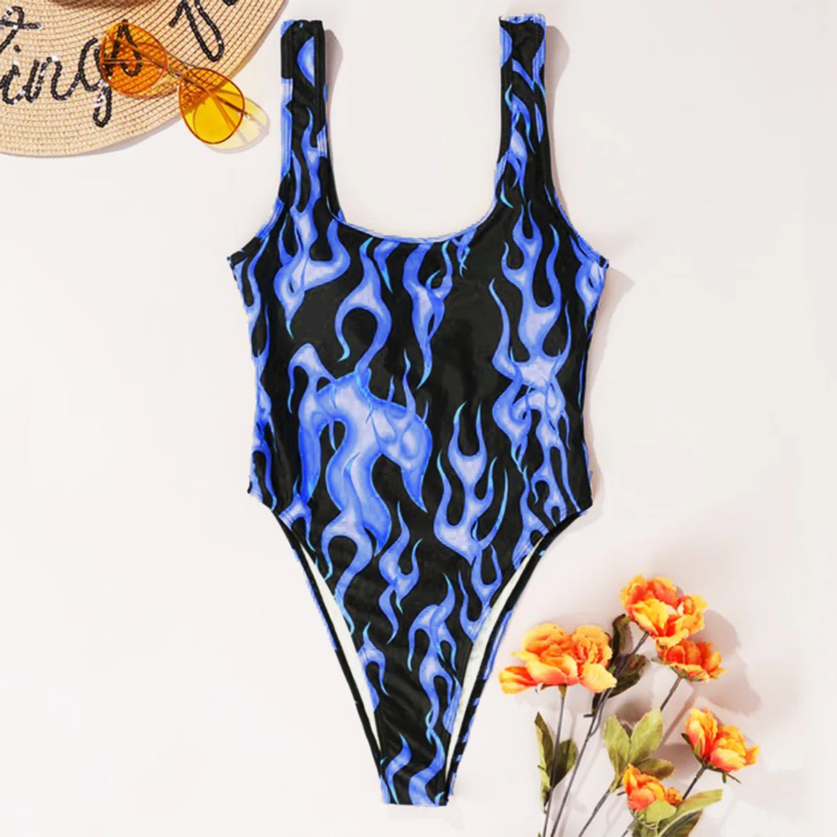 customized Бикини с тригонометрической печ bathing suit women leotardos ballet niña justaucorps gymnastique fille jumpsuit women