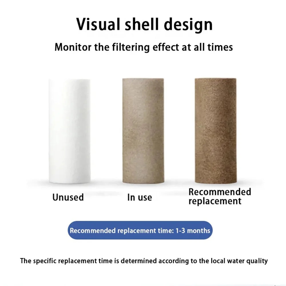 Shower Water Filter Environmentally Water Quality Pre-chlorine Removal Filter Under Sink Bathroom Accessories