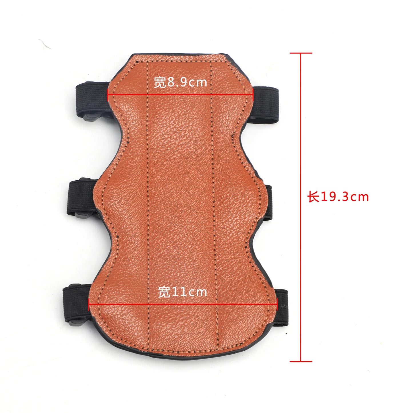 Archery Leather Protection Arm Guard,Safe Protect Sleeve,Adjustable Strap,Protective Gear,Accessories,Hunting,Shooting,Training