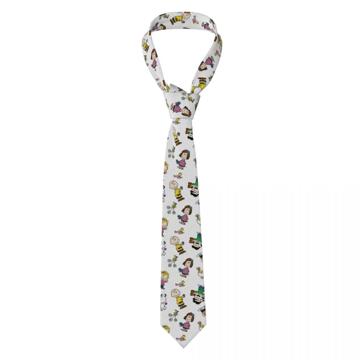 Personalized Fashion S-Snoopys Neckties Men Silk Cartoon Office Neck Tie
