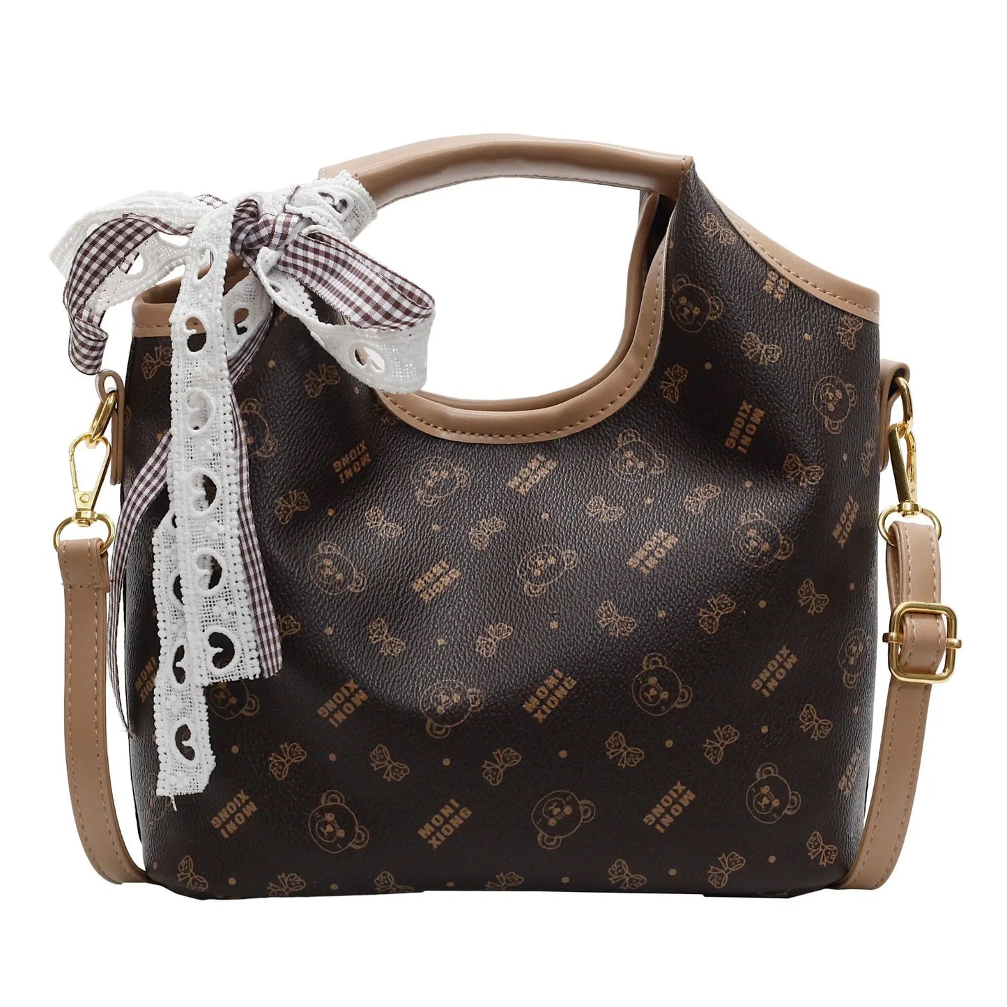 Popular bags for women, new fashionable French printed armpit tote bag, minimalist handbag, diagonal cross bag