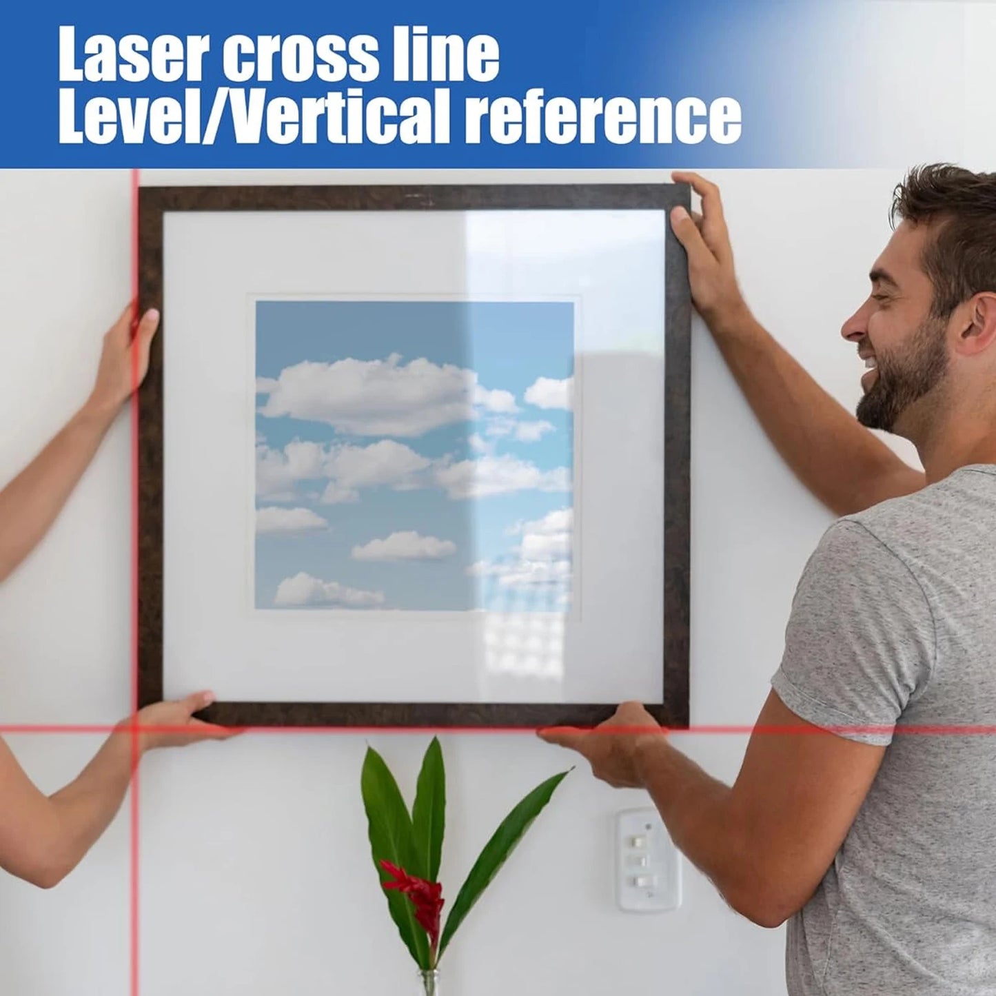 3IN1 Laser Tape Measure Meter Laser Rangefinder Meter With Digital Display 40M/60M Laser 5M Tape measure Precision Measure Ruler