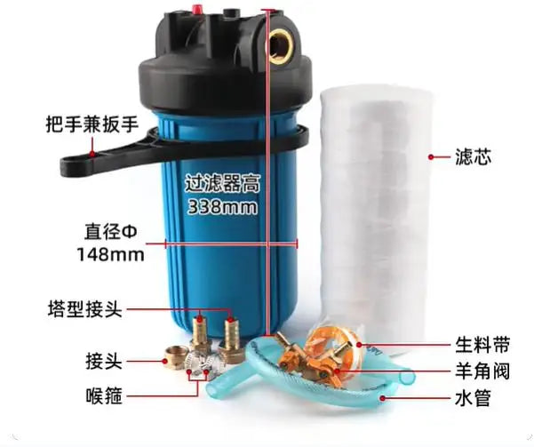 Water Tank Filter Set used for Medium Speed Wire Cutting Machines. Multi Layer Filter, Thickened Cover, Filter powder iron dust