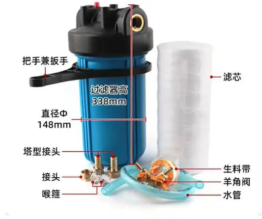 Water Tank Filter Set used for Medium Speed Wire Cutting Machines. Multi Layer Filter, Thickened Cover, Filter powder iron dust