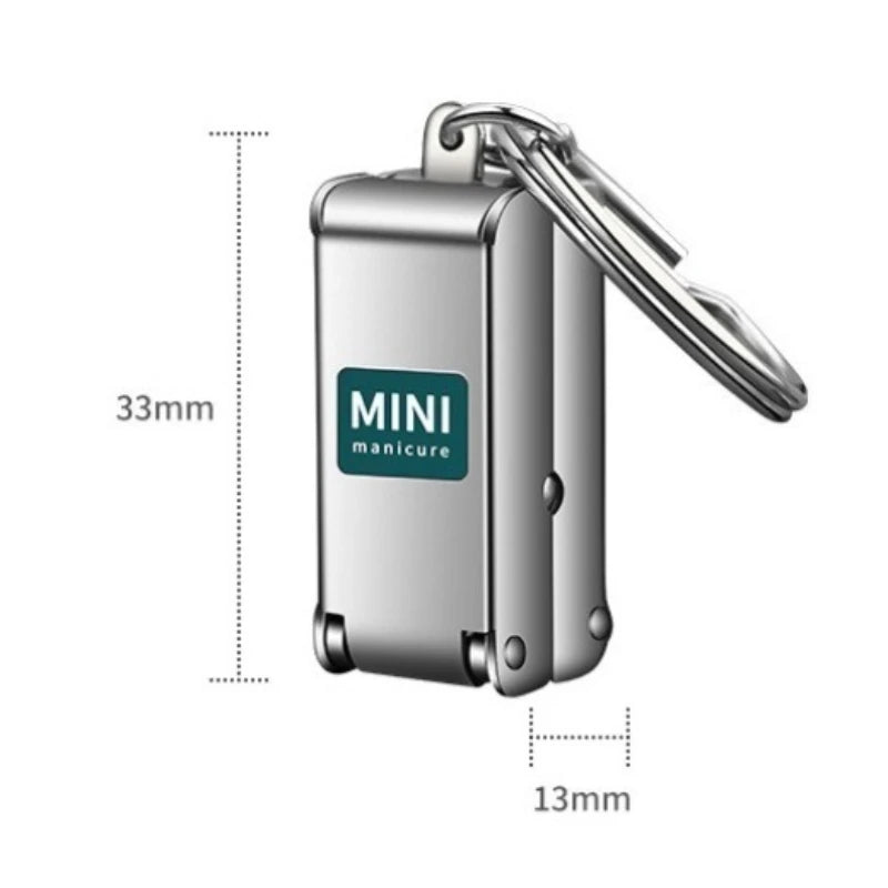 Nail Clippers Collapsible Portable Travel Fingernail Nail Scissors Cutter Stainless Steel Manicure Tools
