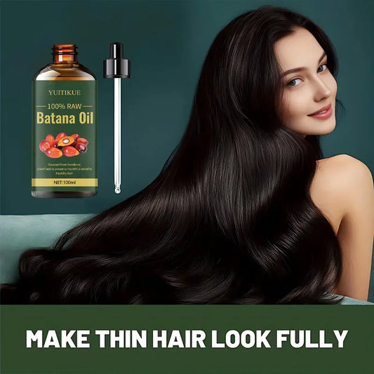 YUITIKUE 100% Raw Batana Oil | Sourced From Honduras, Unrefined For Healthy Hair Natural Care 100ml