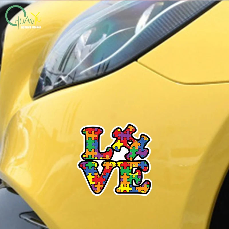15cm Show Your Support for Autism Awareness with this Premi