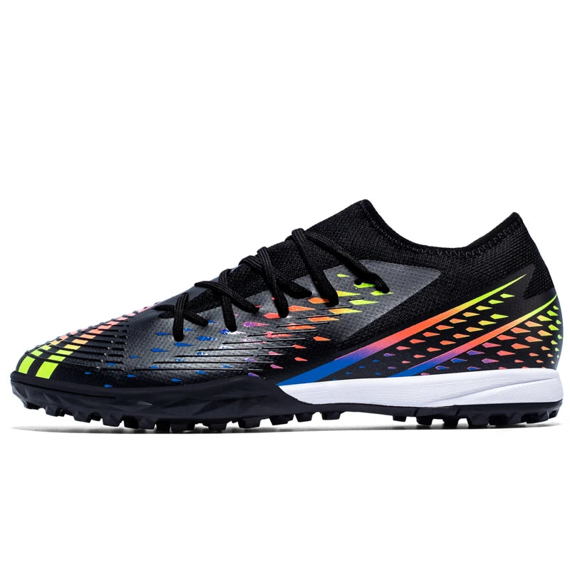 Soccer Shoes Men's Women TF/FG Football Boots Non-Slip Cleats Traning Grass Sneakers Teenagers Outdoor Breathable Sport Footwear