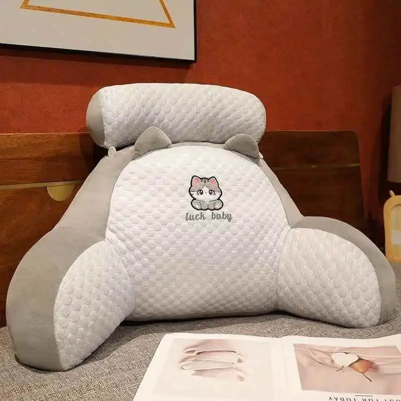 2024 New Detachable Waable Extra Large Semi-Barest Pillow Soft Covered Lazy Sofa Pregnancy Pillow Modern mat Sle...