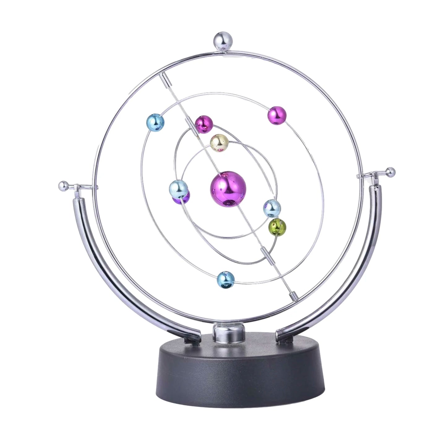 Rotation Perpetual Motion Swing Celestial Globe Pendulum Model Kinetic Orbital Revolving Gadget Home Decor Craft Ornament