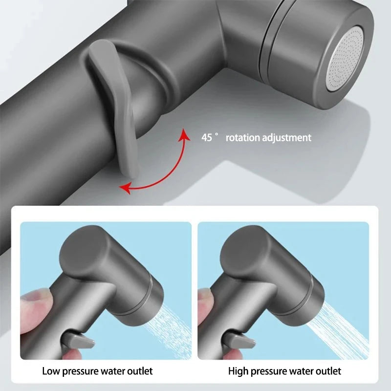 Toilet Cleaning Bidet Toilet Sprayer Set Cold Water Portable Bidet Toilet Accessories Handheld Bathroom Wash Anal Douche