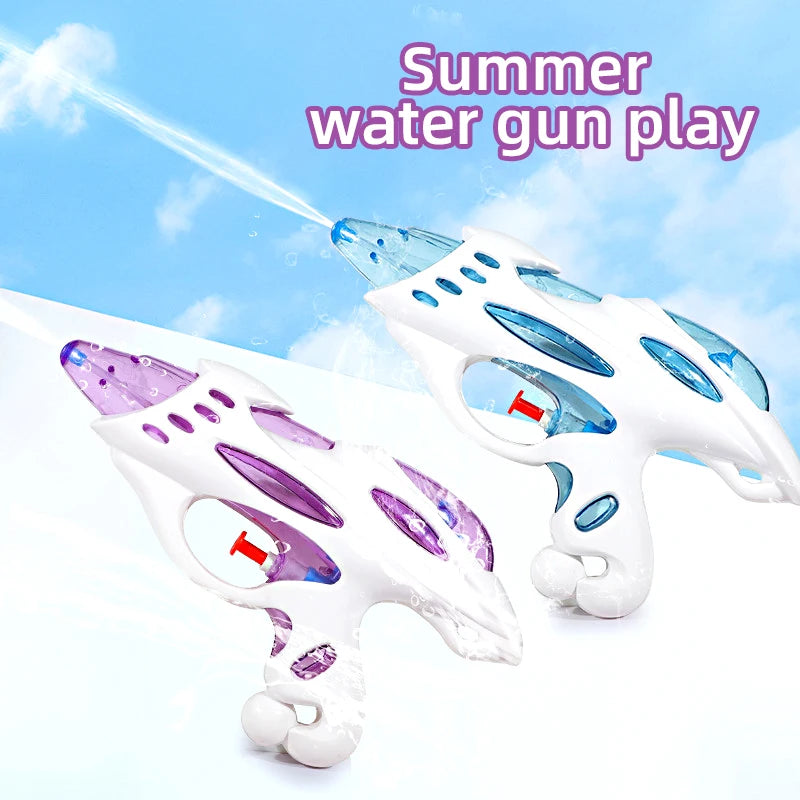 Children's water gun toys for boys and girls to play in water, outdoor bathing and swimming toys