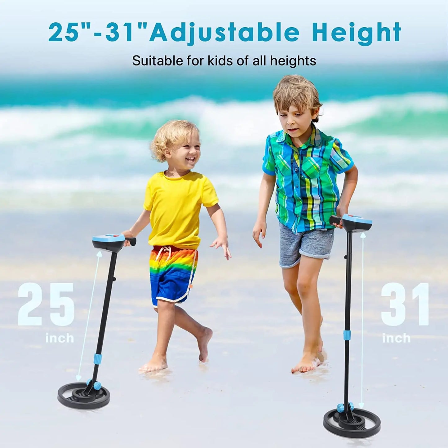 Metal Detector MD-1012 Underground Beach Treasure Hunter Detector Tool Gold Finder Metal Seeker Beginner Parents-Kids Gift