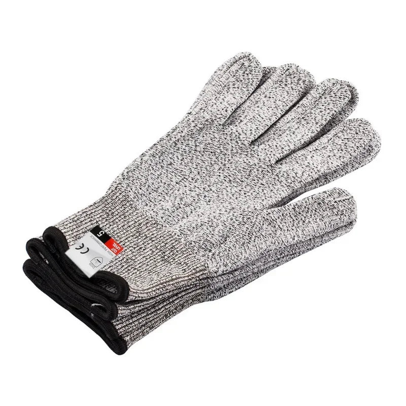 Anti Cut, Anti-Scratch, Multi-Purpose Gloves for Industry, Kitchen, Gardening and Glass Cutting, High-strength, Level 5 Safety