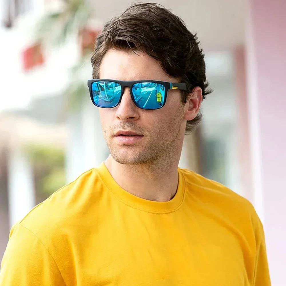 Vintage Polarized Sunglasses Men Women Fashion Square Retro Driving Fishing Luxury Brand Designer Sun Glasses UV400 Eyewear